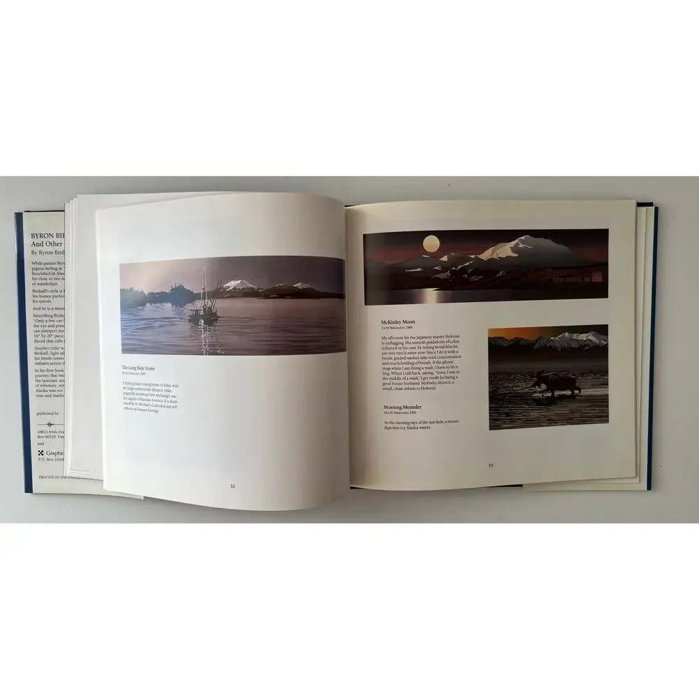 Byron Birdsall's Alaska and Other Exotic Worlds Byron Birdsall HB DJ Excellent